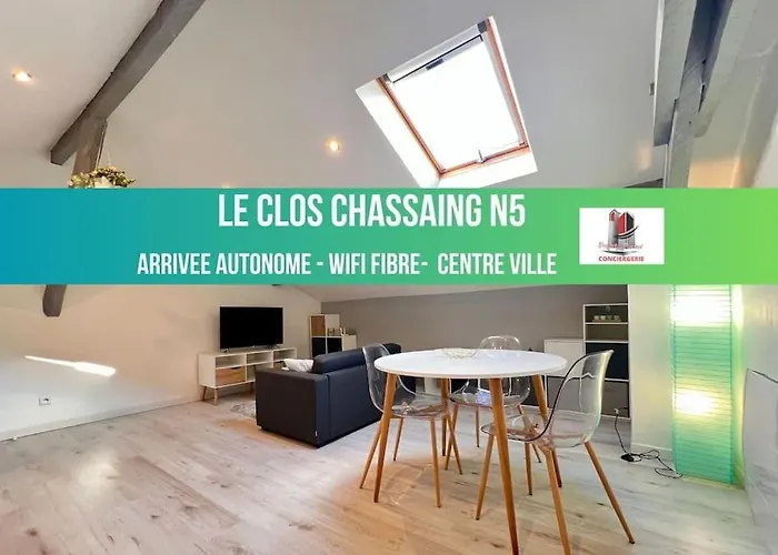 Le Clos Chassaing N5-Wifi-Centre Ville-Climatisation